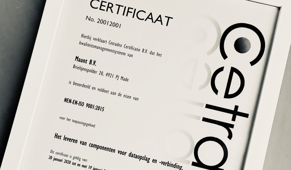 ISO certificaat